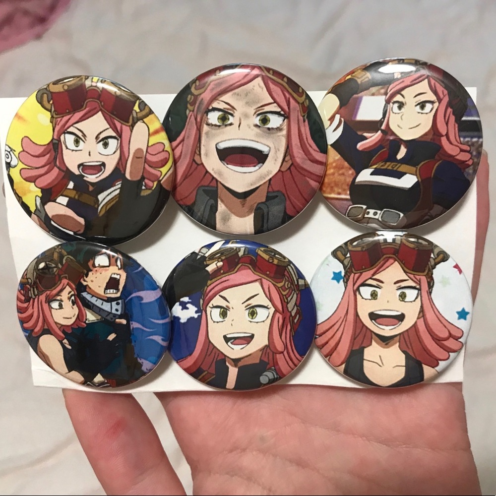 My Hero Academia Mei Hatsume Pinback Bu…